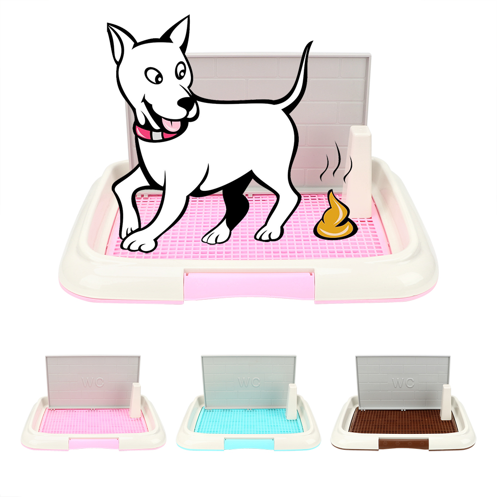 Kæledyr toilet sengepude hvalpekuld bakke let at rengøre tisse træning toilet gitter hund toilet potte kæledyr produkt