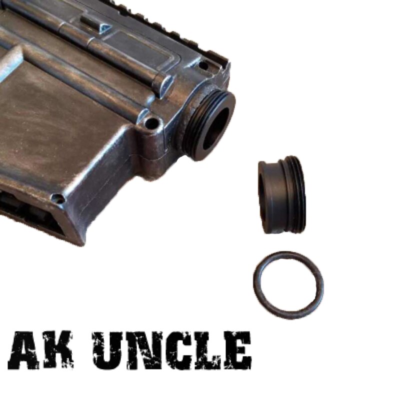 AK Uncle Gel Balster Metal Handguard MKM2 Accessories AR Metal Fishbone Wbb accessories: jinming