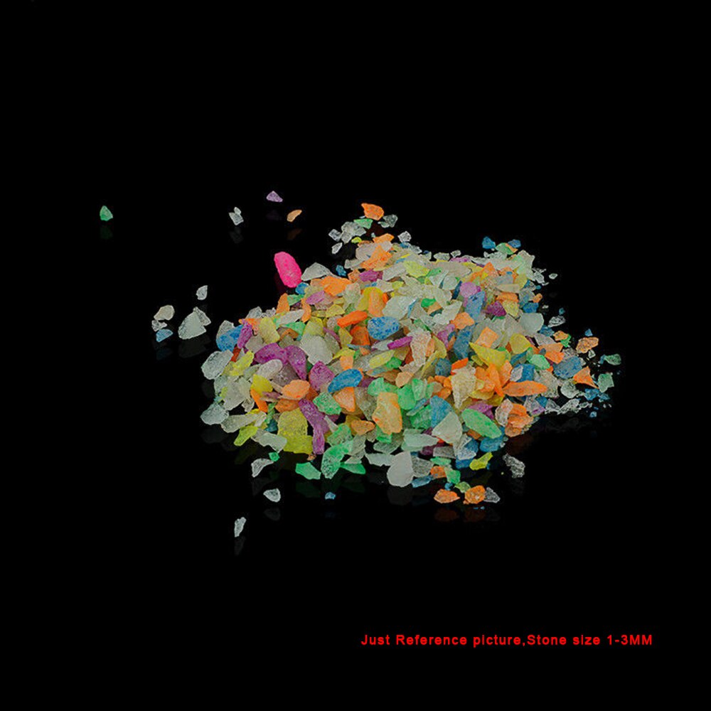 Lichtgevende Zand Stenen Tuin Park Road Steentjes Glow In Dark Ornamenten Voor Party Aquaria Aquarium Decoratie Stenen Ornamenten