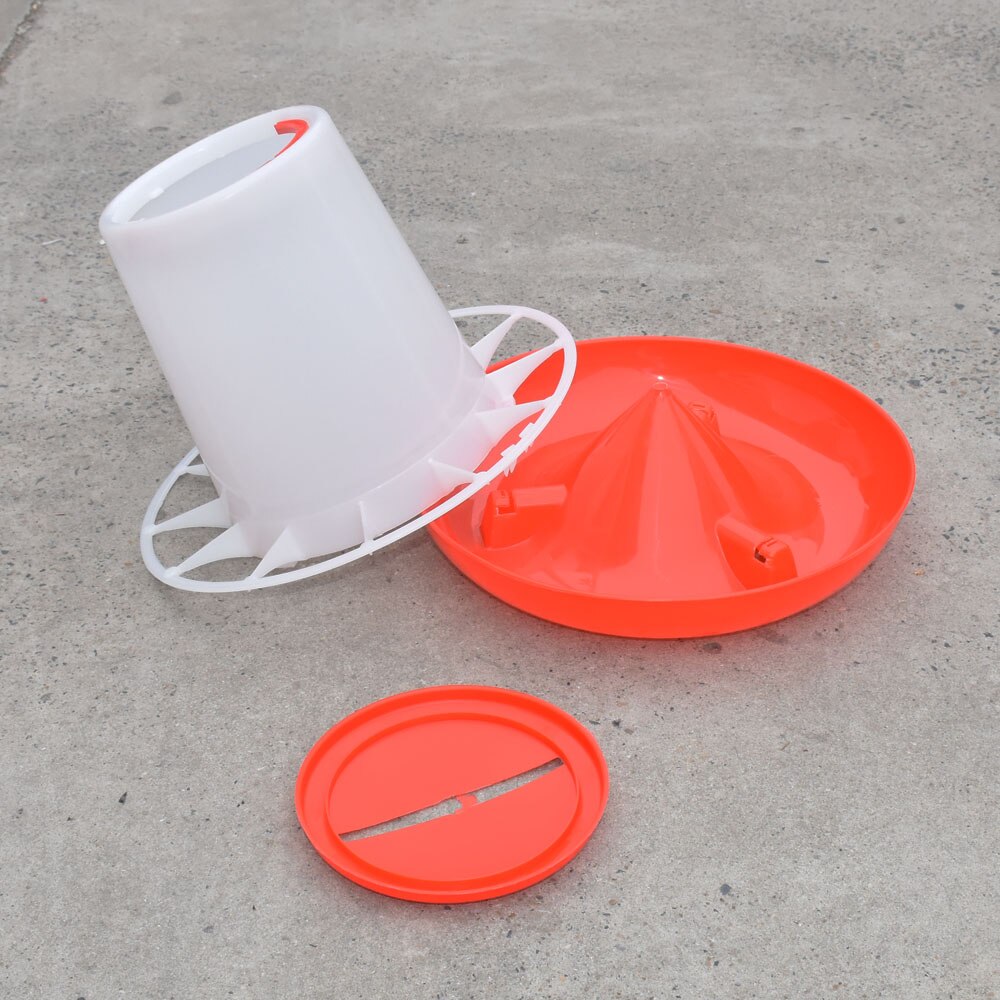 6 KG Poultry Chicken Fodder Birds Drinking Birds Diet Tools Drinking Pots Pigeon Feeder Animal Supplies 2 Pcs