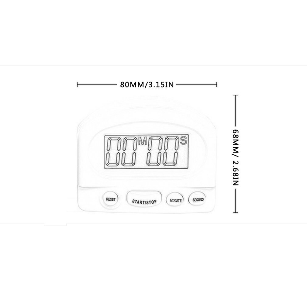 Digital Kitchen Baking Timer Large Screen Countdown Classroom Timer Manager Digital Display Stopwatch Sleep Alarm Clock