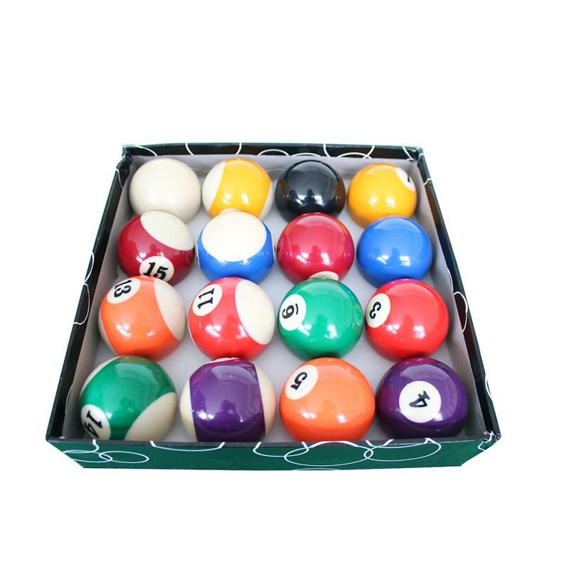 Superieure Hars 57.2Mm Biljart Pool Ball 16 Stks/set Black Box