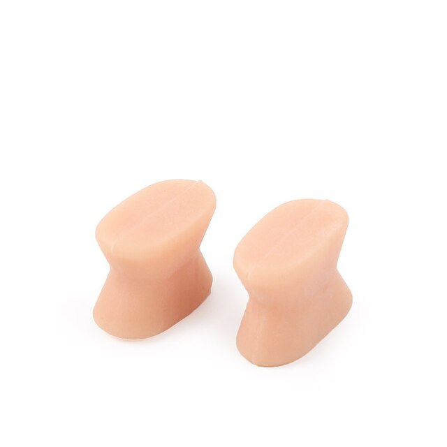 30 Paar Hallux Valgus Gel Bunion Corrector Orthese Voetverzorging Afscheiders Alignment Stijltang Siliconen Grote Teen Beschermer: Skin color Size M
