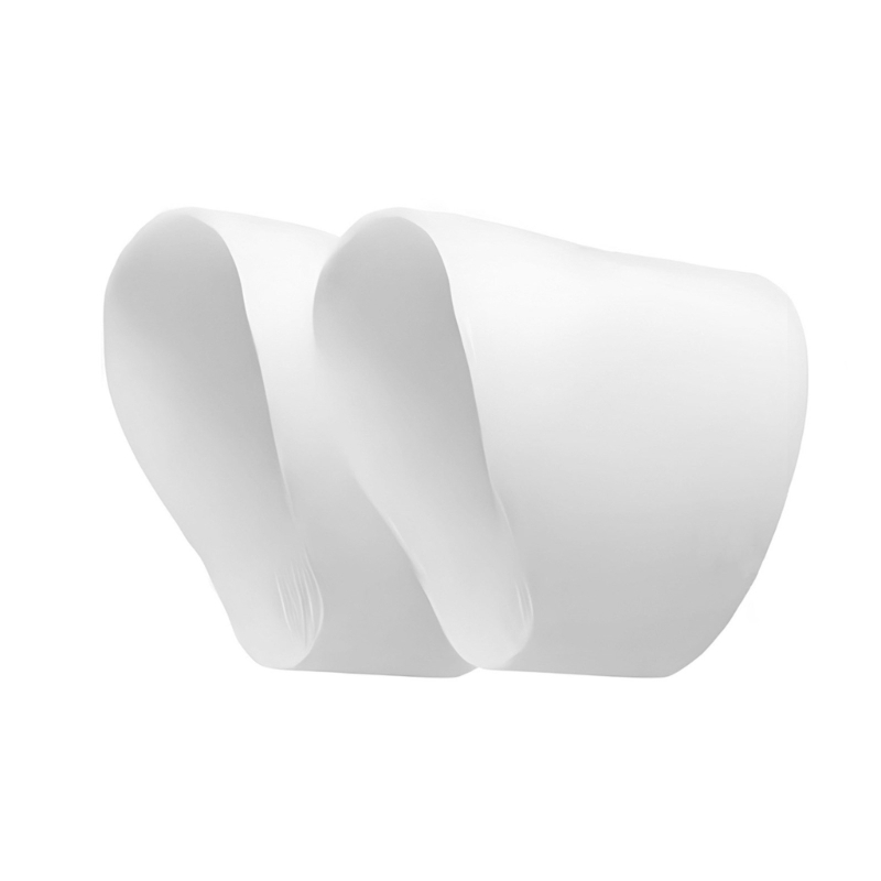 652d 2 . fotballsko-lisser til fotballsko, skolisser til baseballsko: Hvit