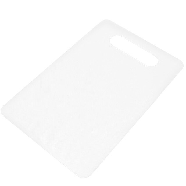 Halkfri 29 cmx 29cm plast skärbräda mat skärblock matta verktyg kök kock tillbehör frukt och grönsaker skärning: Vit