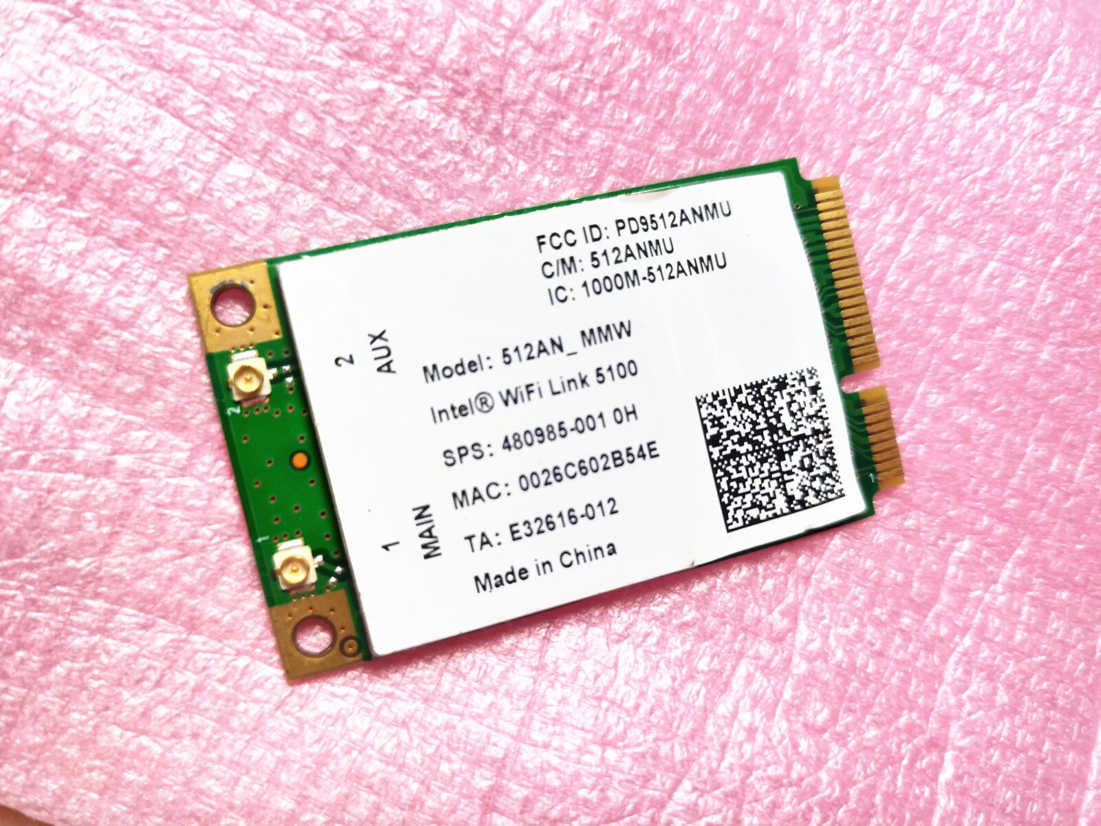 Tarjeta WIFI 480985-001 L5100 tarjeta inalámbrica para HP 6530B DV4 DV5 DV7 CQ40 CQ50 CQ60 2730P 6930P