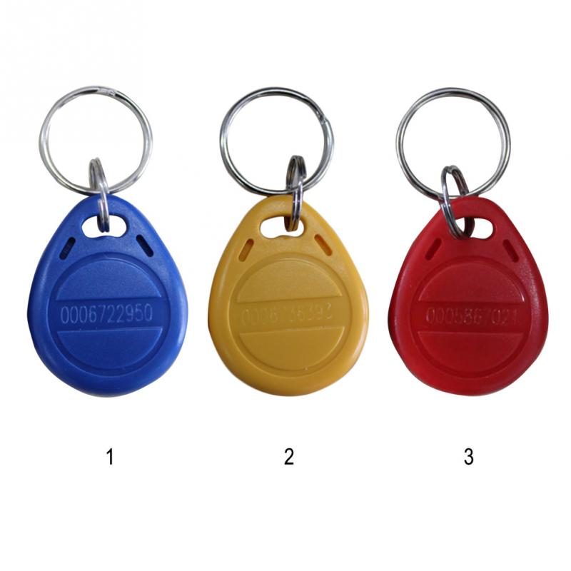 5 Pcs Access Card EM4100 Kopie Herschrijfbare Writable Rewrite EM ID keyfobs 2 ID Tag Sleutelhanger Kaart 125 KHZ proximity Token Dupliceren #