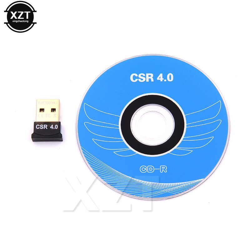 Bluetooth 4.0 USB Black Mini Adapter Dongle Wireless Transmitter and Receiver for Laptop PC Computer Windows 10 8 7 Vista