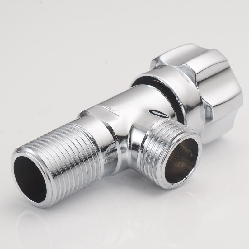 2 PCS Kitchen, Bathroomn Right Angle Valve for waterTriangle Valve Water incoming stop water valve copper right angel value