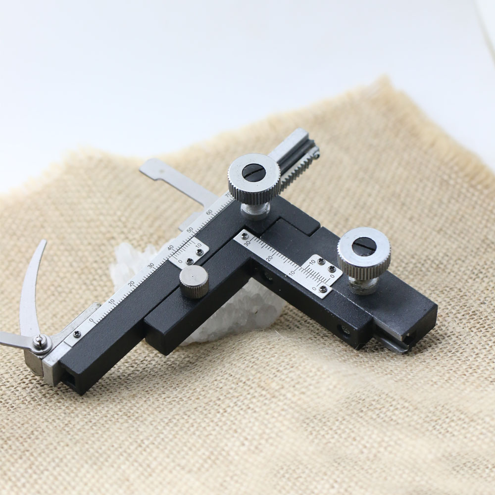 Graduated Microscope Mechanical Stage X-Y Movable Stage with Scale Mechanical Microscope Reticles
