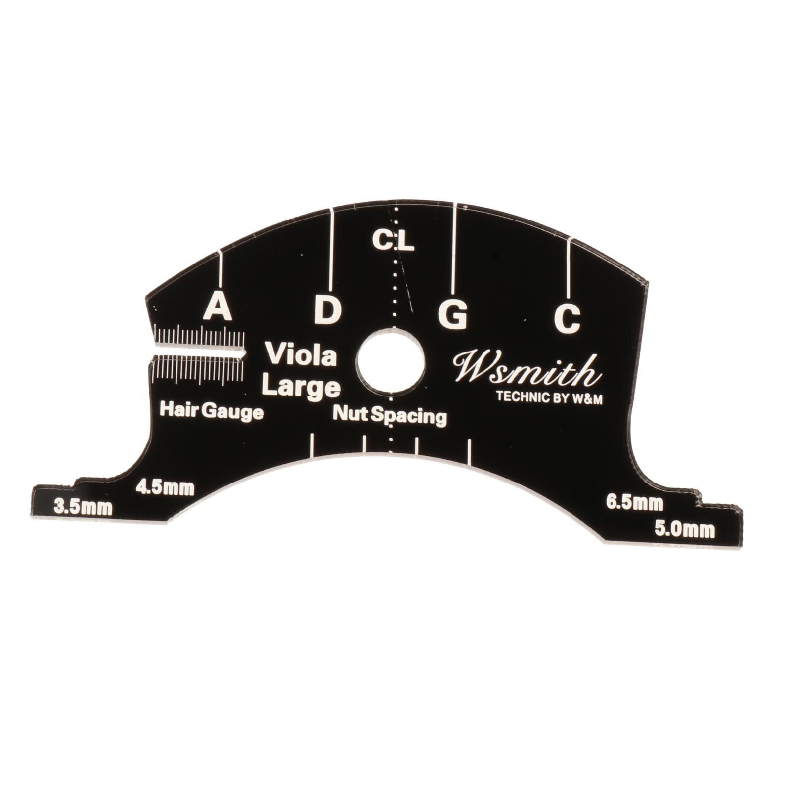1/2 3/4 4/4 Size Violin Bridge Template Reference Tool for Cello Viola Violin: Viola
