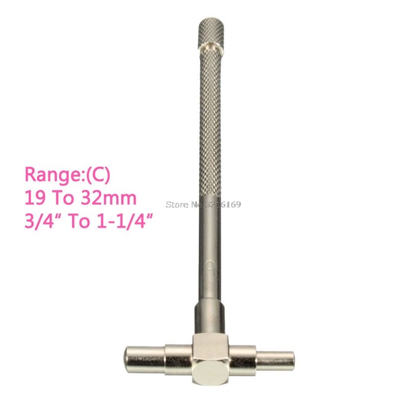 For 6Pcs/Set Telescopic Gauge Set Micrometer Measurement Bore Engineers Kits 8-150mm