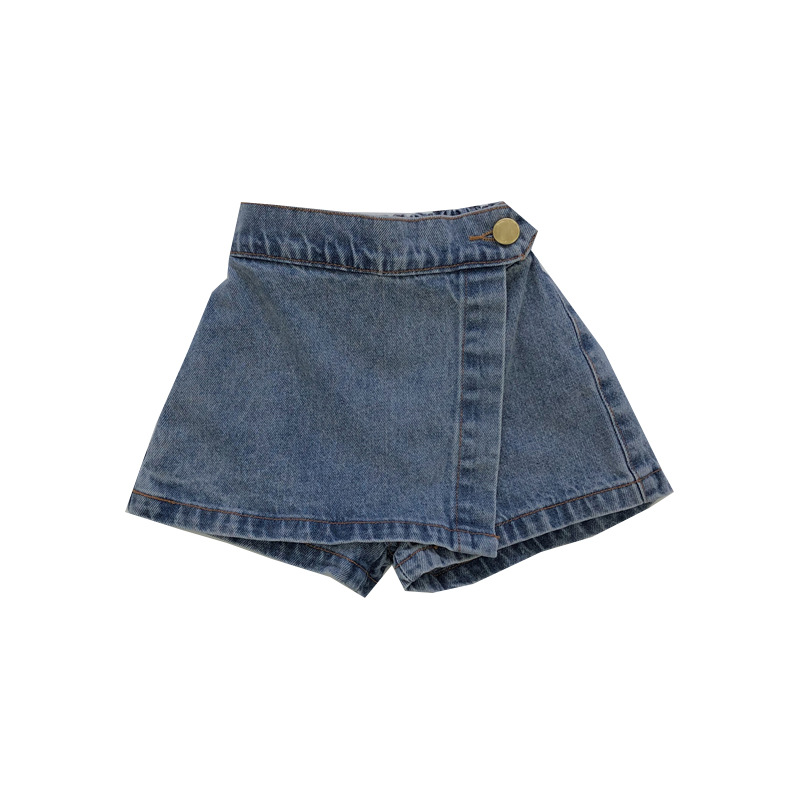 Kids Shorts Elastische Taille Boven Knielengte Elastische Taille Eenvoudige Solide Zachte Comfortabele Casual Mode Zomer Kinderen Meisjes