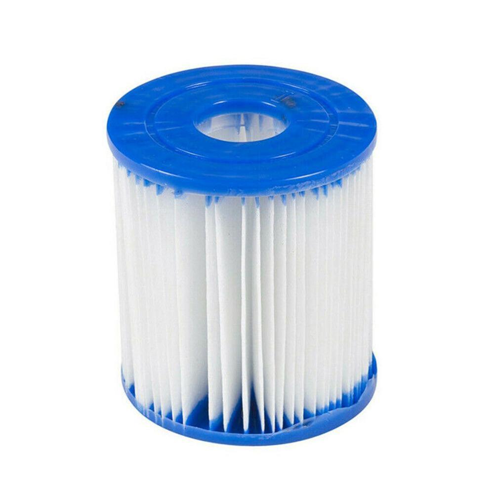 1pcs For Bestway Pump 58381 Replacement Filter Cartridge Swimming Pool Pump Easy Set Up Blue Fit Filter Pumps: Default Title