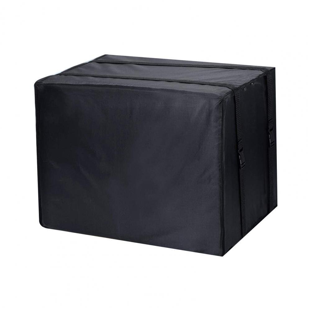 Air Conditioner Cover Full Coverage Protection Waterproof Oxford Cloth Window Air Conditioner Units Protector for Home: Black L
