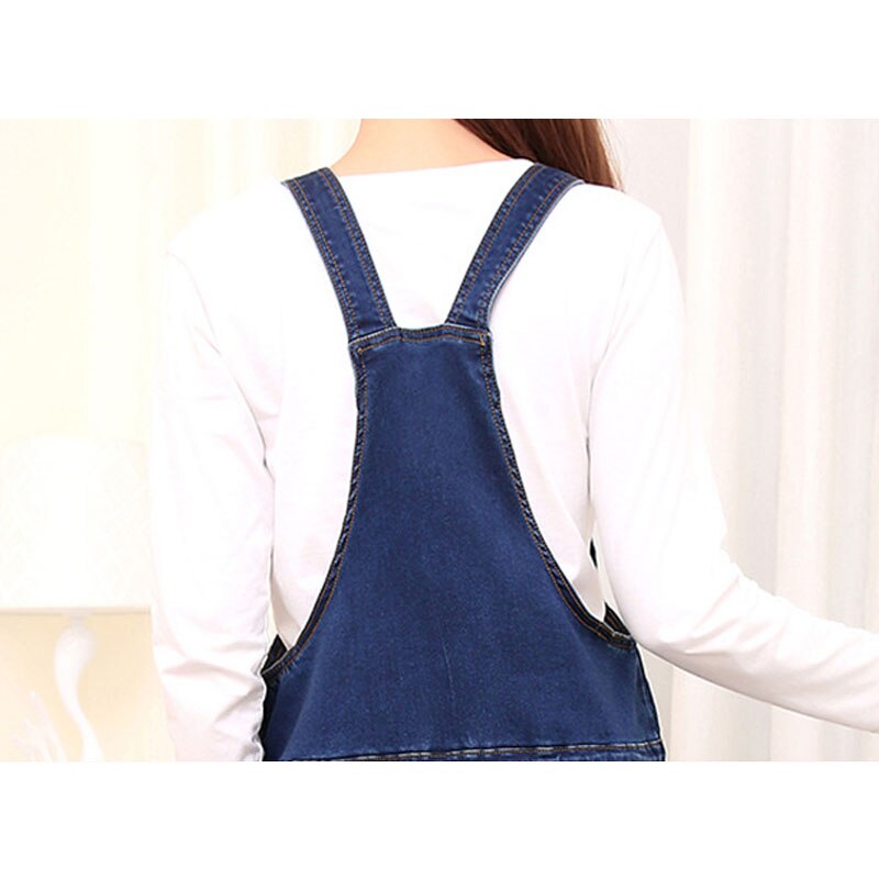 Denim Suspenders Maternity Overalls Jeans For Pregnant Women Braced Pants Jumpsuits Pregnancy Jean Maternity Prop Belly Trousers