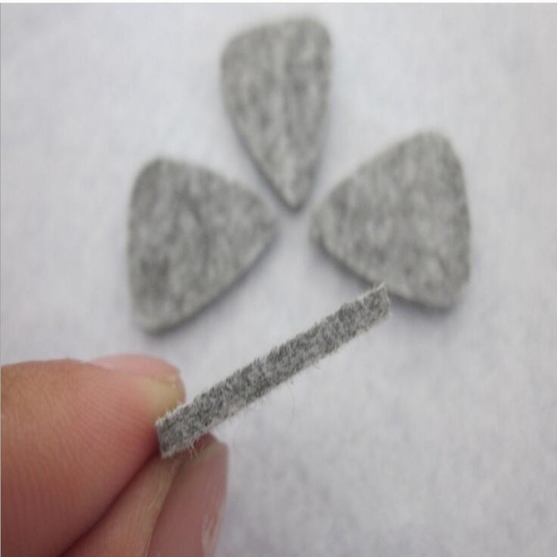5 teile/los Ukulele wählen Bunte Weiche Filz Plektrum Vermittler Spezielle-förmigen Filz Pad wählt Gitarre Musical Instrument Zubehör