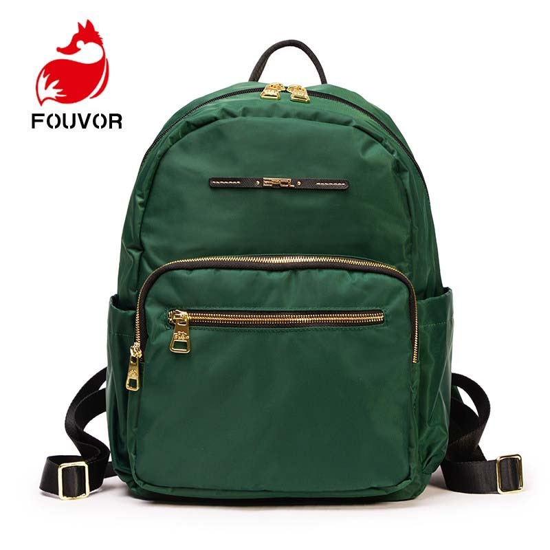 EPOL Women Backpack Waterproof Oxford Solid Multi-pocket Travel Zipper Mochila Feminina Sac A Dos School Bags