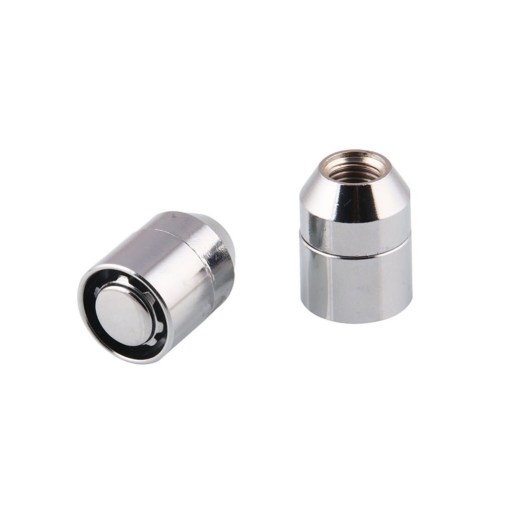 4x M12x1.5 Wheel Tire Lock Nut & 1pc Theft-proof Security Lock Socket Auto