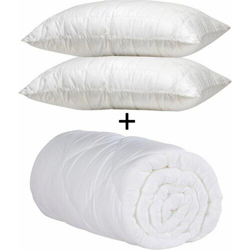 Dubbele Katoenen Dekbed Set + 2 Stuks Kussensloop
