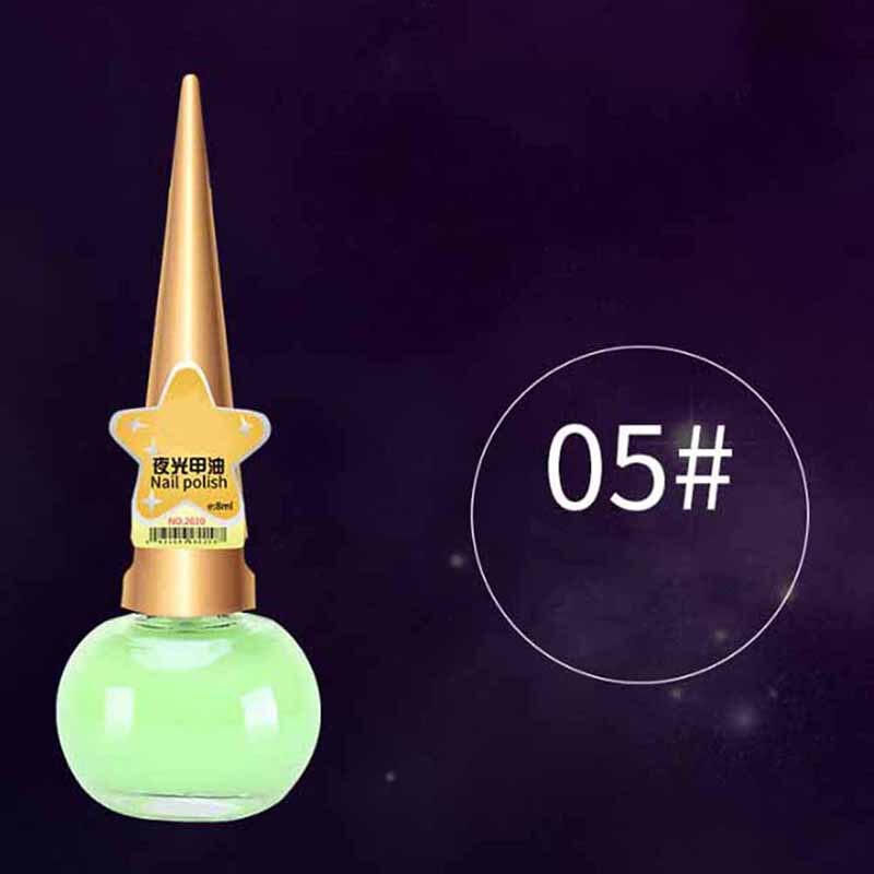 Vernis à ongles en Gel Fluorescent, Non toxique, 12 couleurs, néon lumineux, 14ML, à la , brille dans la nuit, pour femmes et enfants