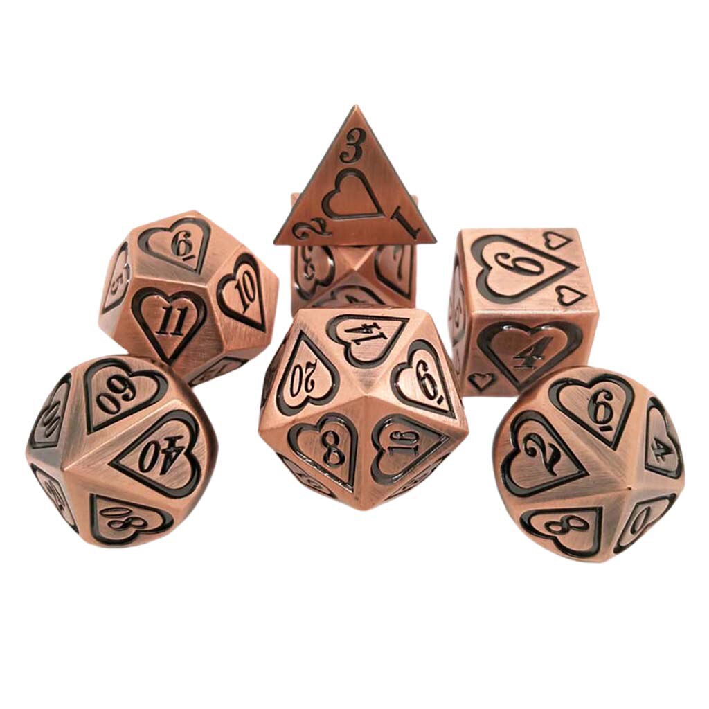 7Pcs Polyhedrale Dobbelstenen Set Voor Mtg Dnd Trpg Rollenspel Board Game Rekwisieten Levert D4 D6 D8 D10 D12 d20Multi Side Dobbelstenen: Style 4
