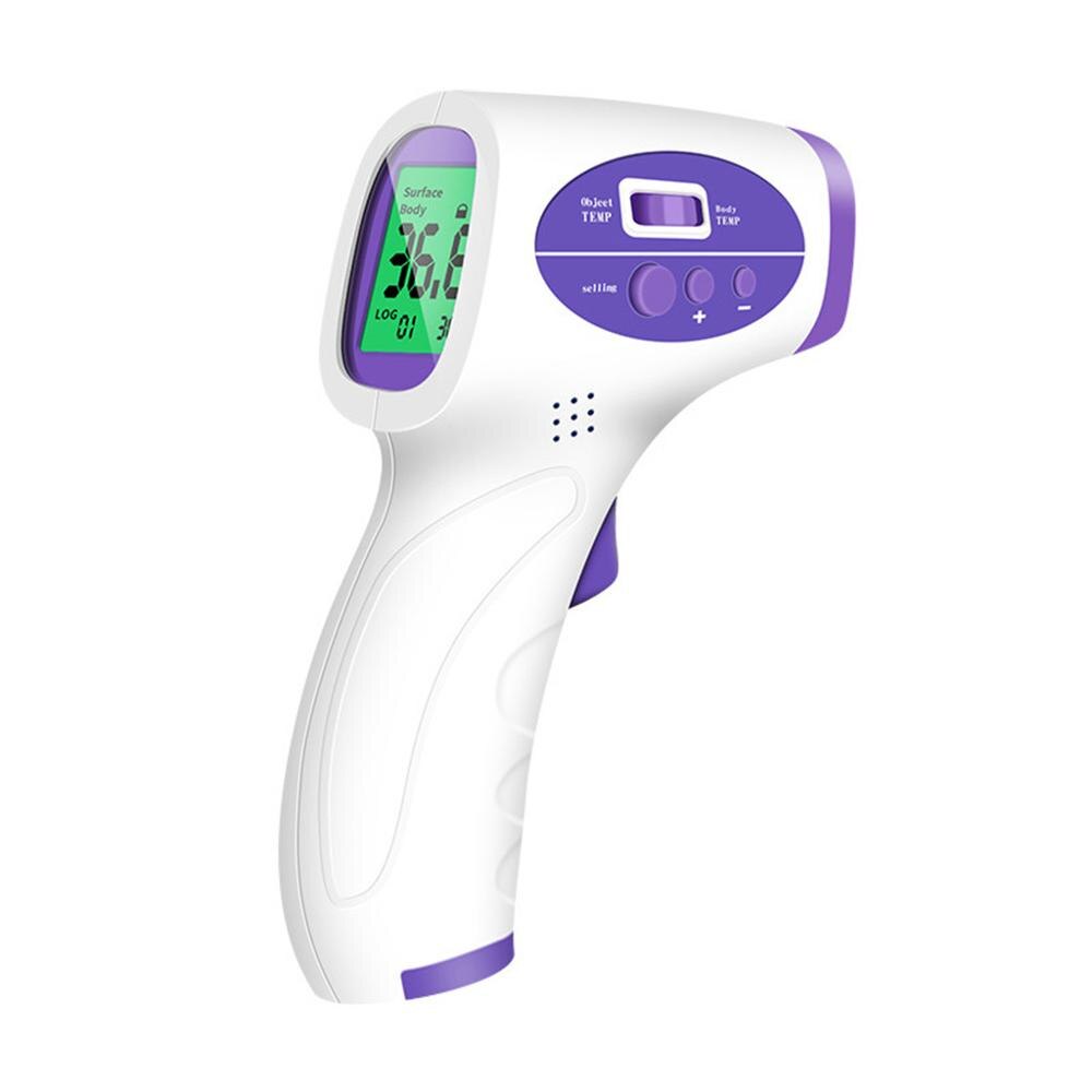 1PC Forehead Thermometer High Precision LCD Display Infrared Thermometer Handheld Thermometer without Battery: G