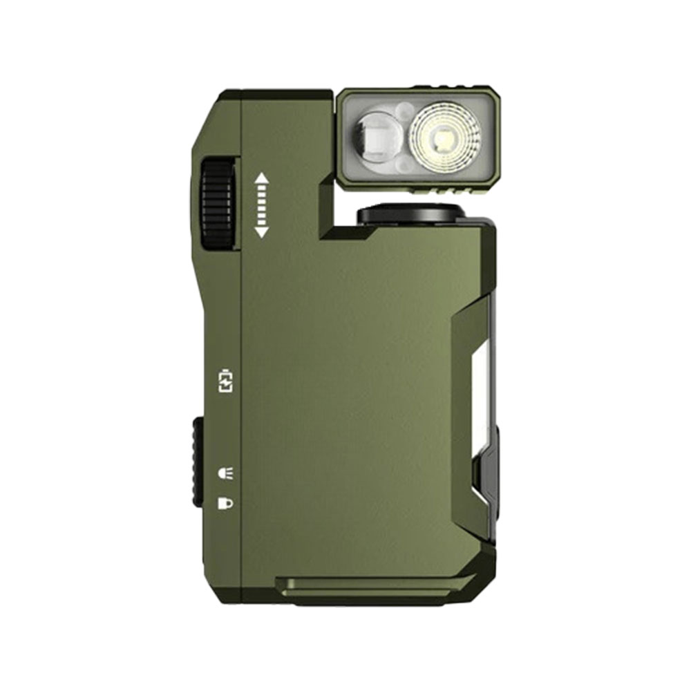 G5 Rechargeable EDC Flashlight, 400 Lumens Dual Light Sources Mini Flashlight: changeable