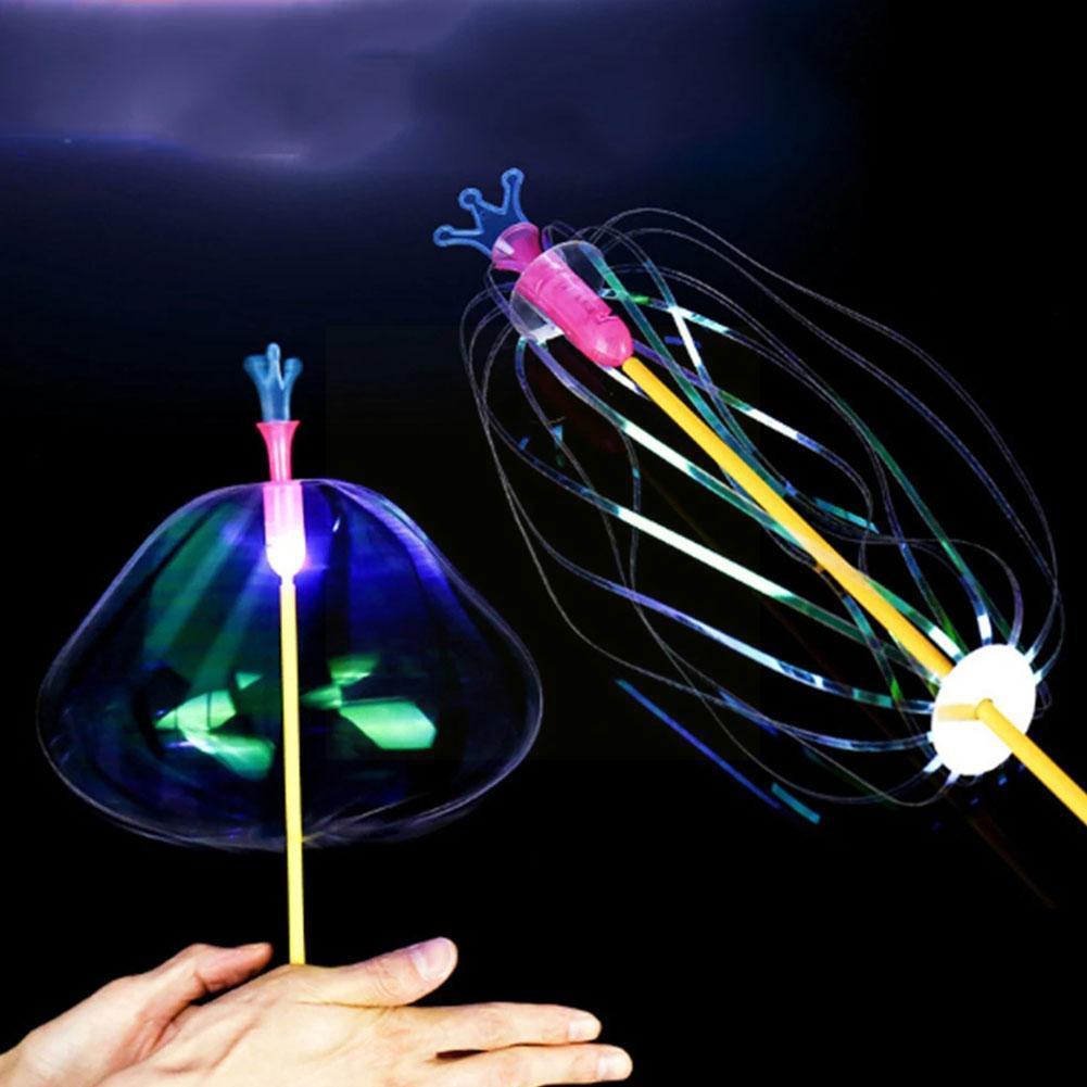 Party Artikelen Verscheidenheid Magic Bubble Glow Stick Flash Neon Accessoires Led Wand Kleurrijke Bloem Speelgoed Twist Sticks Kinderen M Z2p9