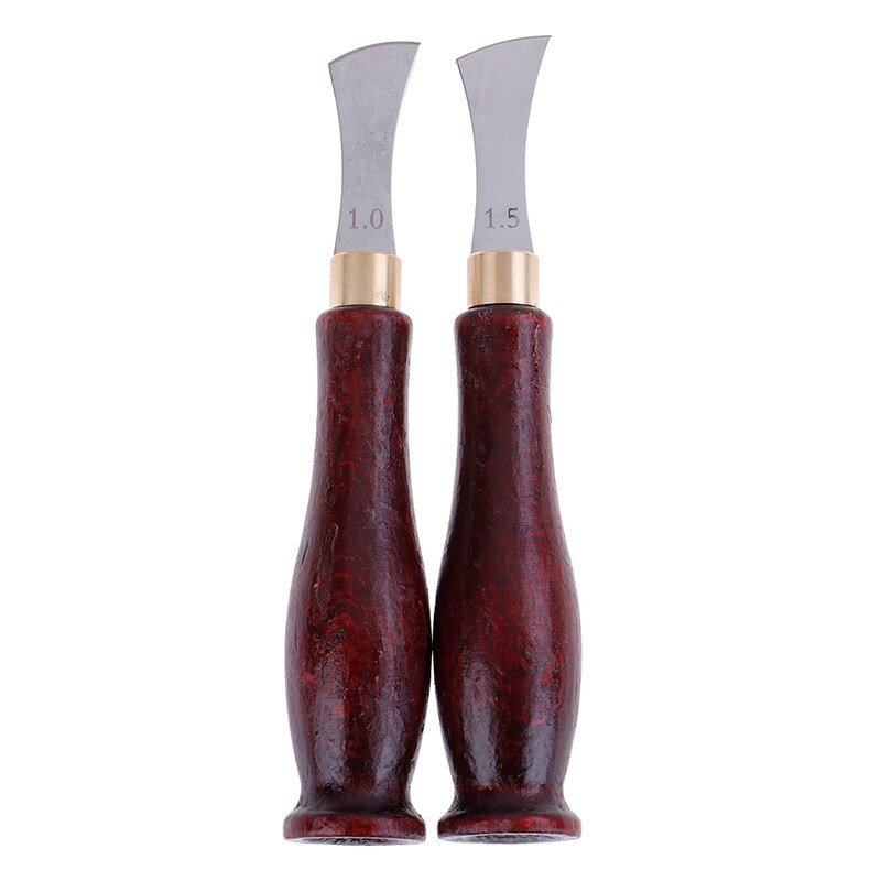 Handle Leather Edge Creaser Leathercraft Marking Edge Decorate Line Tool Stainless Steel Blade Shallow Groove Press Line