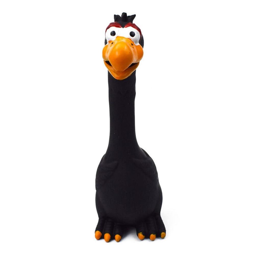 1Pcs Natuurlijke Latex Schreeuwen Kip Speelgoed Huisdier Speelgoed Anti-Bite Molaire Latex Vent Kip Voor Pet Screaming Toy