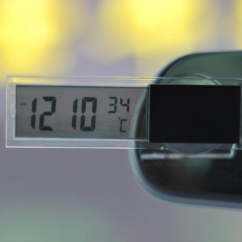 Auto LCD Digitale Temperatuur Meter Indoor Home Outdoor Zuignap Auto Thermometer Draagbare Mini Thermometer