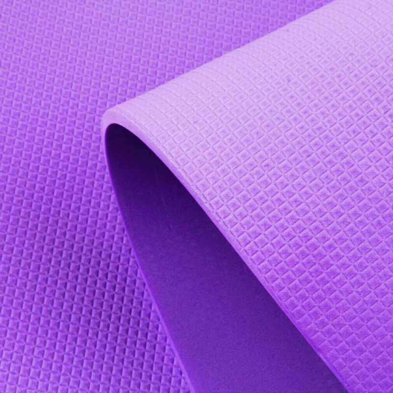 Tapis de Yoga Extra épais 6mm antidérapant, sangles pour exercices de gymnastique, pique-nique, Pilates UK