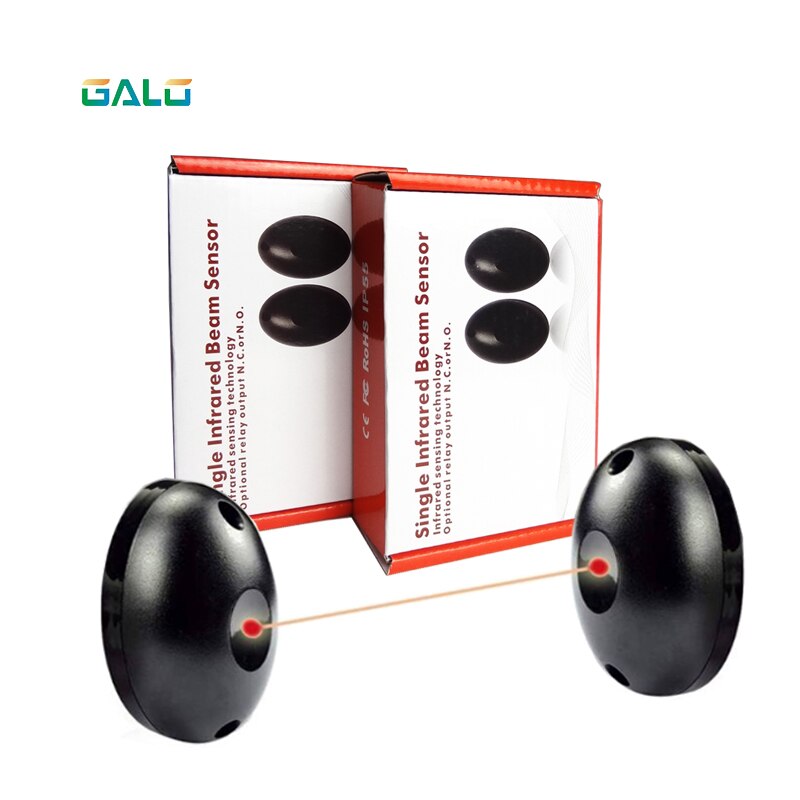 Multipurpose Photo Eye Infrared Photocell Beam Sensor for Gate Openers Access Control Security Alarm Systems