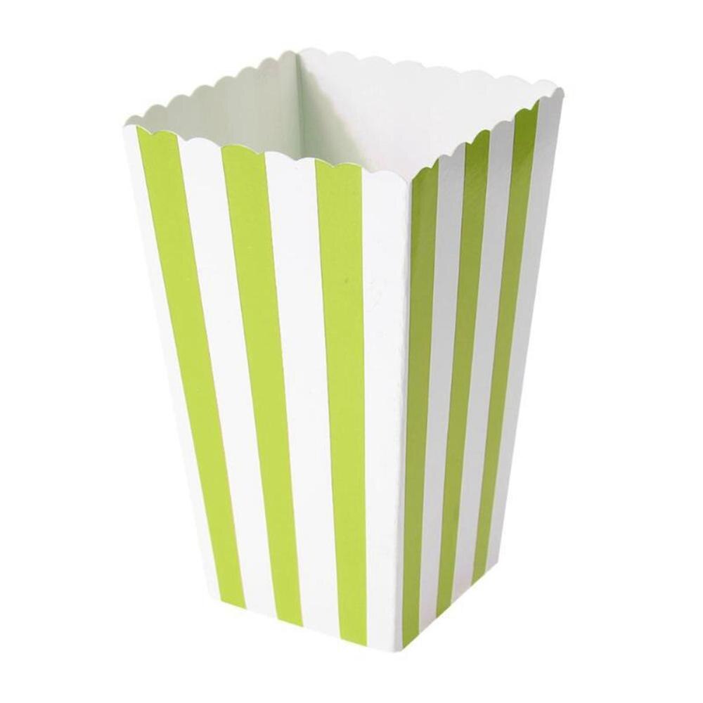 12pcs Colorful Dot Wave Striped Paper Popcorn Boxe... – Vicedeal