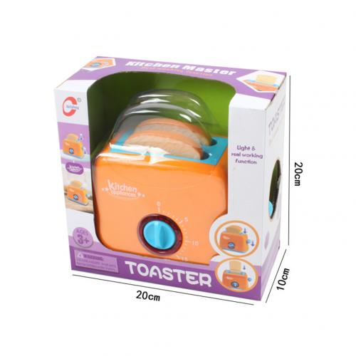 Kids Pretend Play Sets Simulatie Broodroosters Brood Maker Koffie Machine Blender Bakken Kit Game Mixer Keuken Rol Speelgoed: Toaster