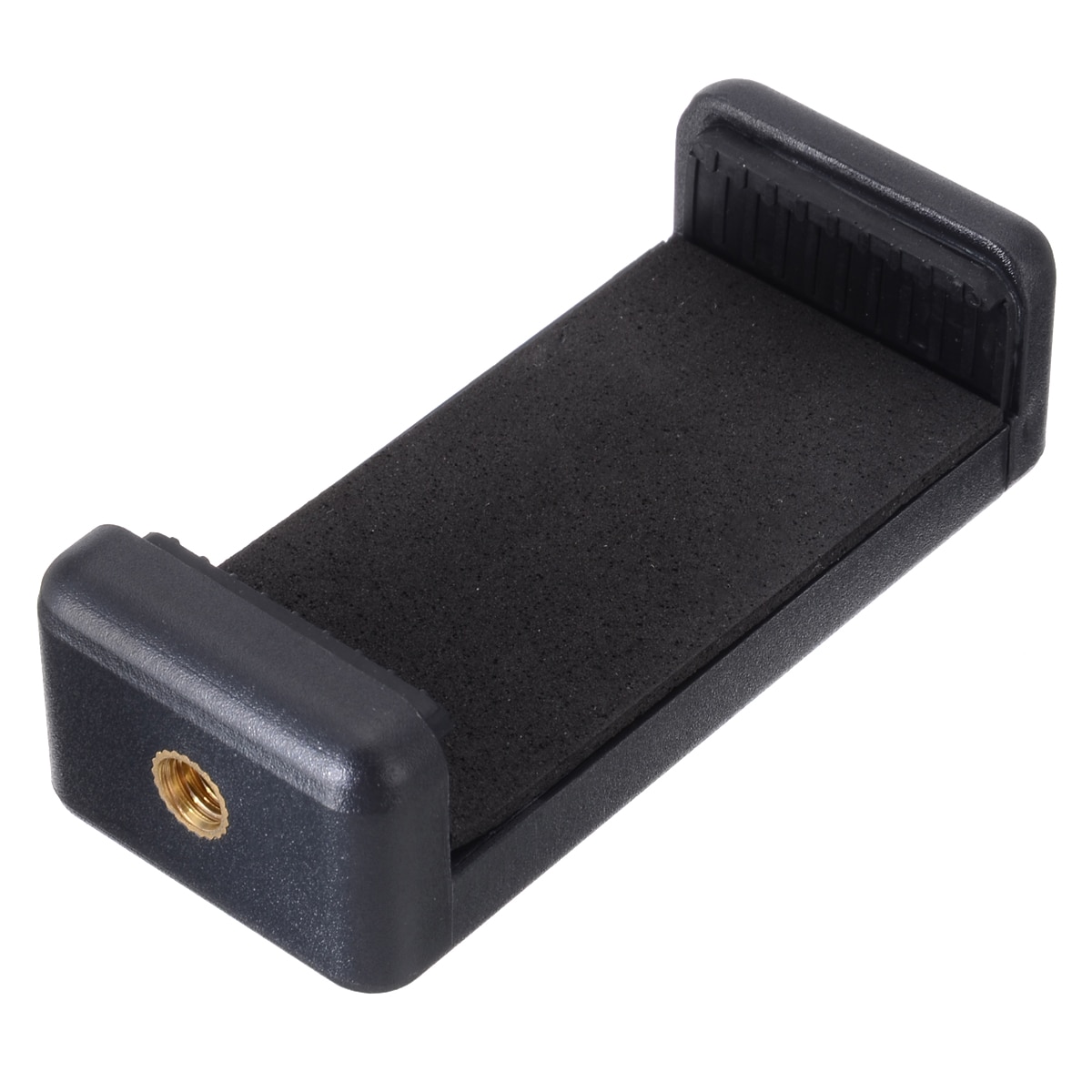 Mayitr-trípode de 55-85mm para teléfono móvil, soporte negro para HTC y Samsung, dos agujeros de tornillo de , 1 ud.