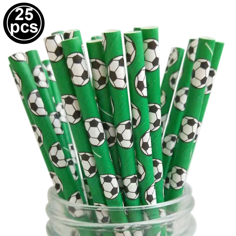 Soccer Party Disposable Tableware Paper Plates Cups Napkins Tablecloth Soccer Birthday Party Decoration