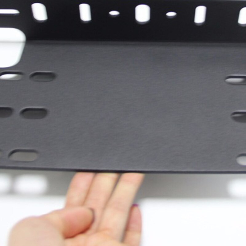 1 Uds. Soporte Universal de matrícula de parachoques delantero para coche soporte de soporte barra de luz para todoterreno trabajo día camión ligero