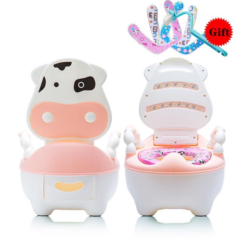 Portable Baby Pot Cute Toilet Seat Pot For Kids Potty Training Seat Children's Potty Baby Toilet Bowl Pot Training Potty Toilet: An09