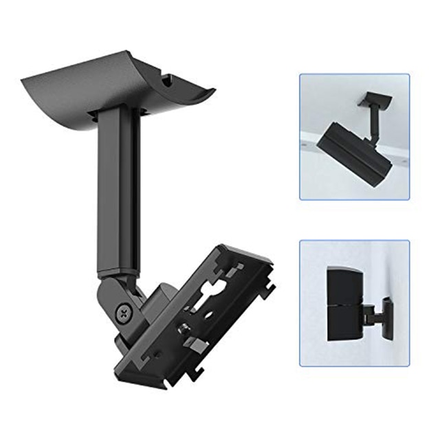 Muur Plafond Luidspreker Stand Rvs Beugel Ondersteuning Geschikt Voor Bose UB-20II/LS535 Derde/ST535 Vierde Generatie: Black