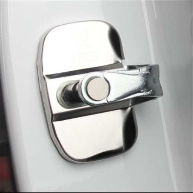Voor Tesla Model X Model S Deurslot Gesp Striker Trim Bescherming Cover Cap sticker Auto-Styling