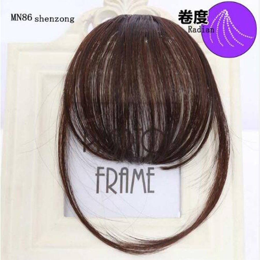 WEILAI Synthetische kurzen Pony haar Hitze Beständig synthetische frauen natürliche kurze haare Pony frauen haar Stück: 6