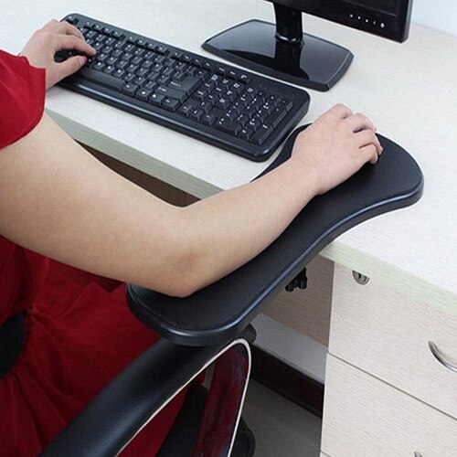 Soporte de reposabrazos para ordenador, almohadilla de ratón para silla, mesa de escritorio, reposabrazos, placa de Espondilosis Cervical, reposabrazos para brazo y muñeca