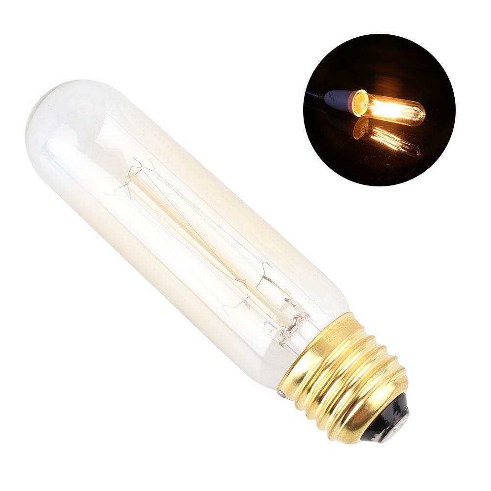 Gloeidraad Gloeilamp AC220-240V Lamp Retro Edison Stijl Retro Edison Gloeilamp Glas E27 Lampen Wolfraam 800lm 40W T10 Schroef