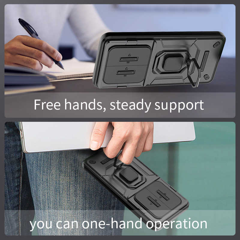 Coque antichoc pour Honor 90 X9A X9B X9C Magic 5 6 Lite Magic5 Magic6, housse de téléphone pour appareil photo coulissante pour Honor 200 Pro 90 Lite