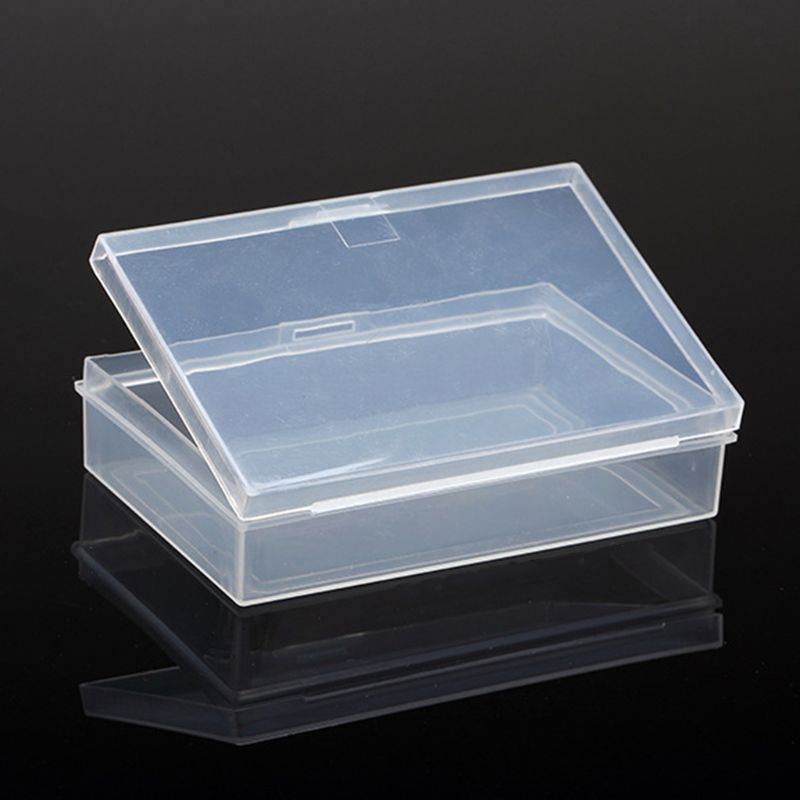 2 Stuks Transparante Plastic Doos Speelkaarten Container Poker Card Storage Case N0HA