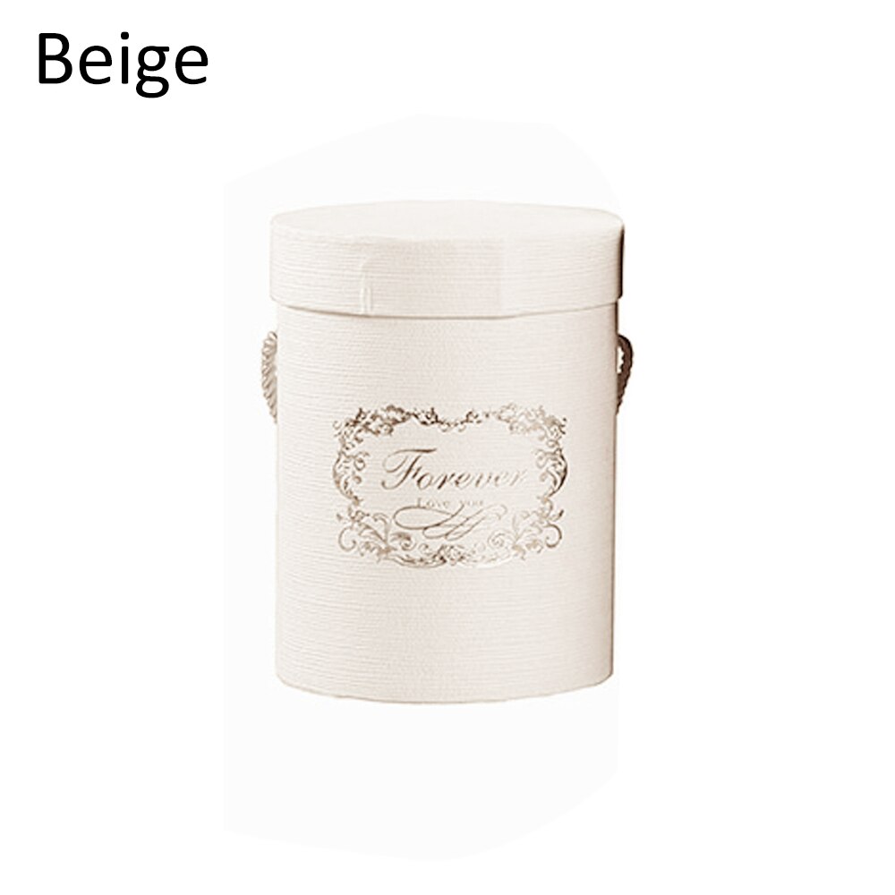 Ronde Bloem Papier Dozen Rose Bloem Knuffel Emmer Vaas Met Deksel Party Verjaardag Presenteert Home Decor Voor Bruiloft Diy supply