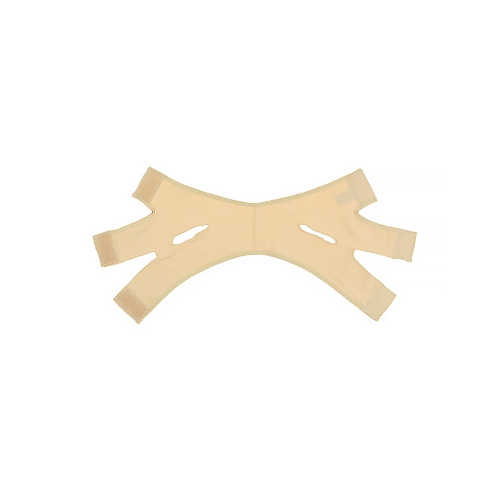 Gezichtsslank v-lijn liftend masker wang kin hals afslankend dun bandje anti-rimpel gezichtsmasker dun gezichtsmasker afslankend voor schoonheid: Default Title