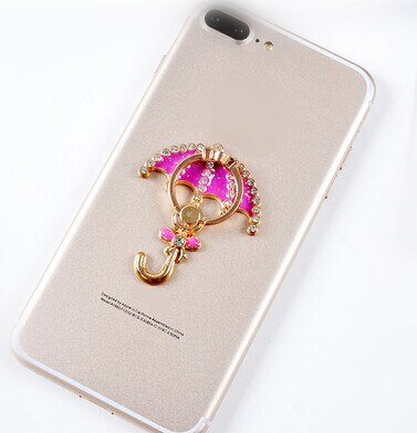 Heart Mobile Phone Stand Holder Metal For iPhone Huawei Ring All Phone Finger Ring Mobile Phone Stand Diamond: M